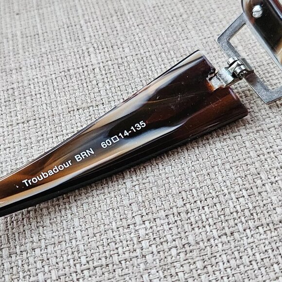 Jonathan Cate USA Women Eyeglasses Frame TROUBADOUR Brown Glasses Frame only main image 3
